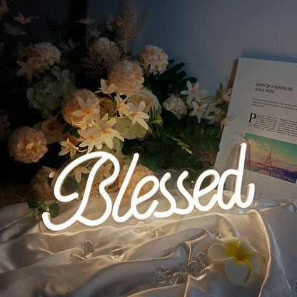 40cm LED neon letter decoration light with acrylic shell and USB cable