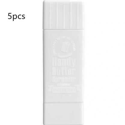 White polypropylene butter applicator box holding 6x6x3cm stick for kitchen use, temperature resistant -20°C to 140°C