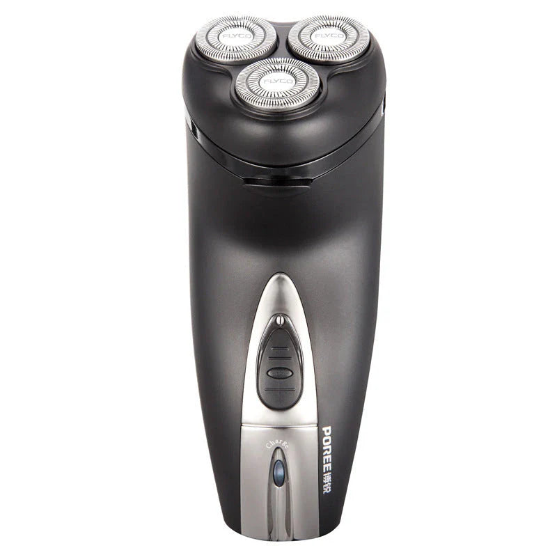 Premium men's electric shaver with 3 blades, powerful motor, and long-lasting battery life for a smooth, comfortable shave