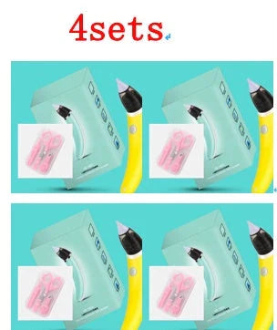 An electric nasal aspirator with adjustable suction levels, soft silicone tip, and BPA-free materials for effectively and comfortably clearing baby's congestion