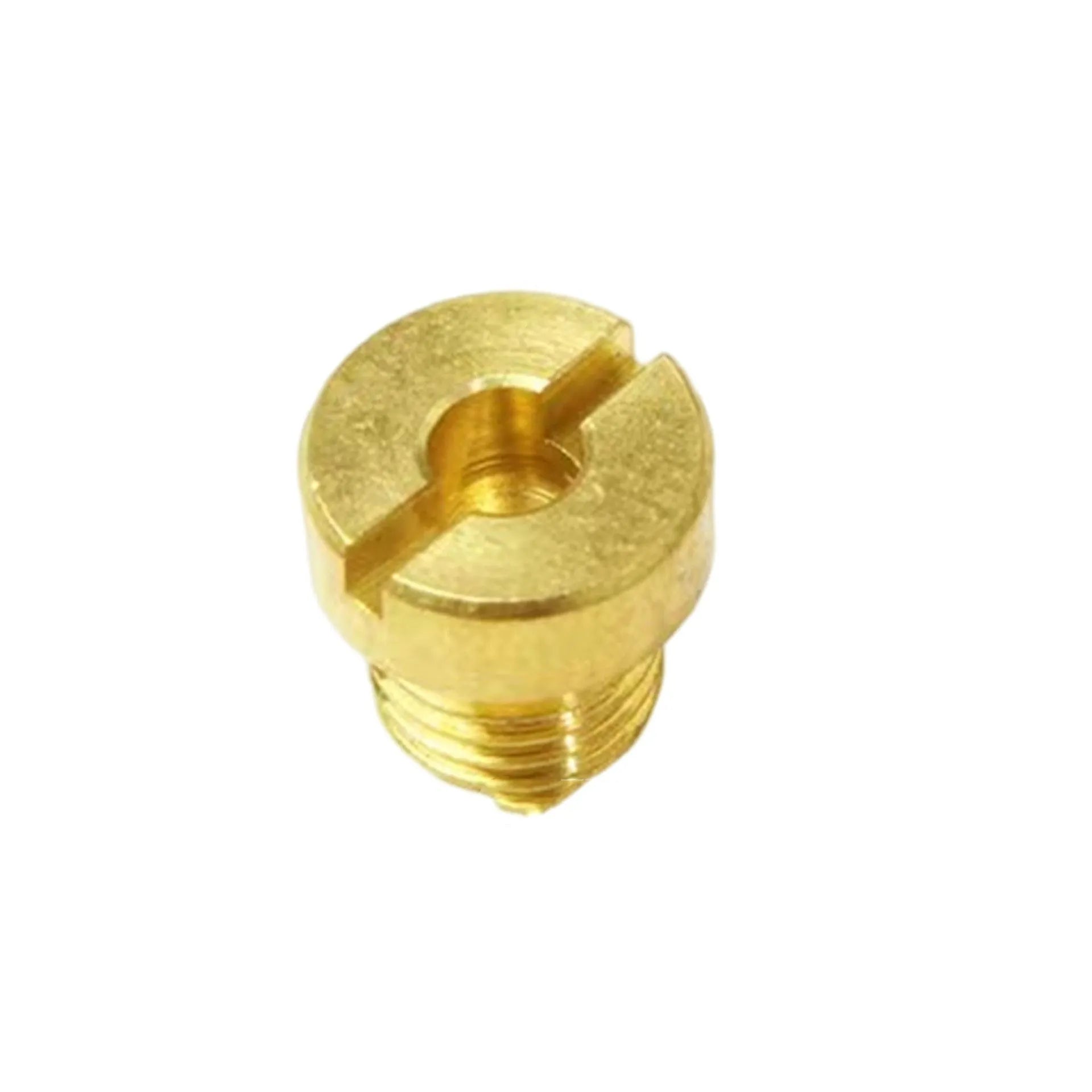 Brass M6 carburettor main jet nozzle for Derotto PHBN and PHVA models.