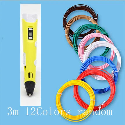 A versatile 3D pen with adjustable temperature settings, vibrant filament colors, and an ergonomic design for endless creative possibilities.