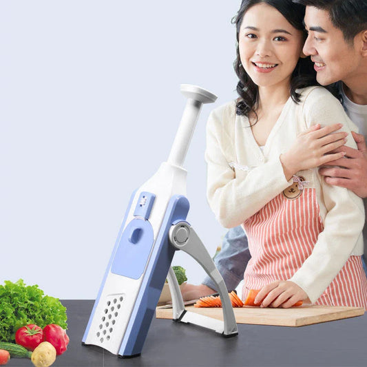 Multifunctional Vegetable Slicer and Chopper - Versatile Kitchen Tool for Slicing, Dicing, and Shredding Fruits and Vegetables