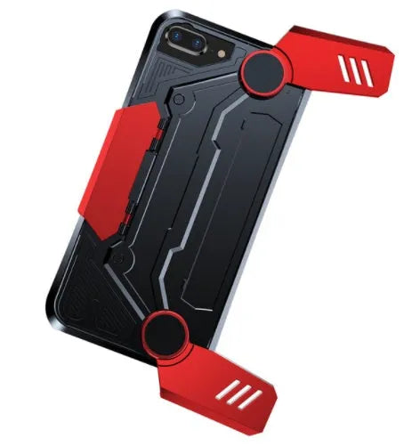 Gamepad smartphone case for iPhone 7 8 and iPhone 7 8 Plus in black, red and silver colours