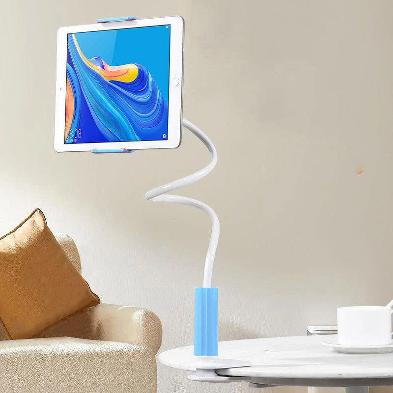 Adjustable 360-degree phone and tablet stand with durable magnalium construction