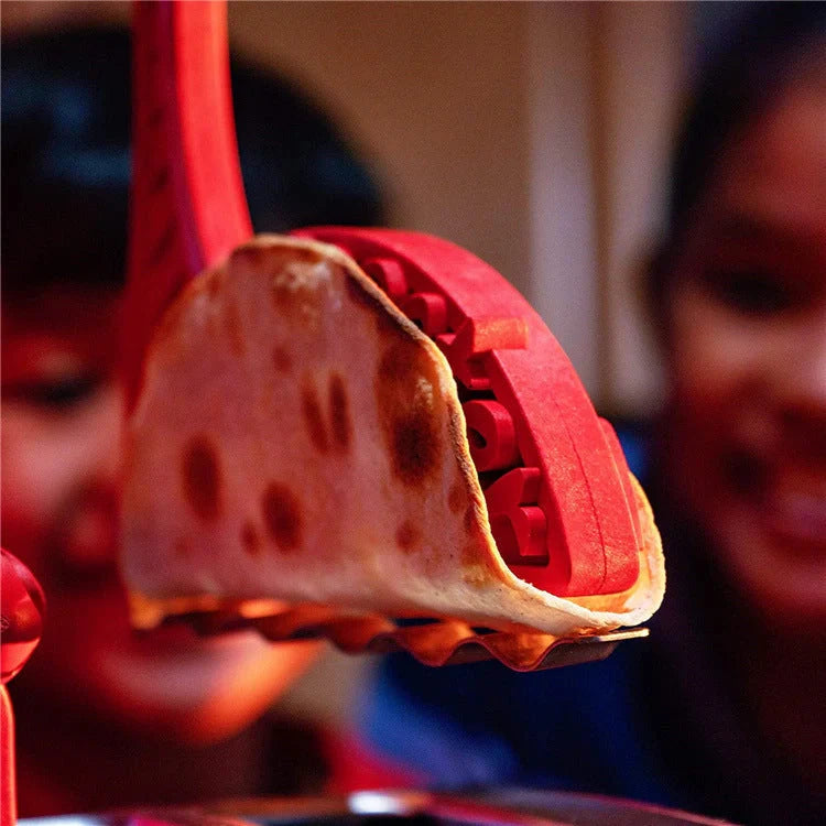 Taco Toaster for making healthy, crispy taco shells without oil