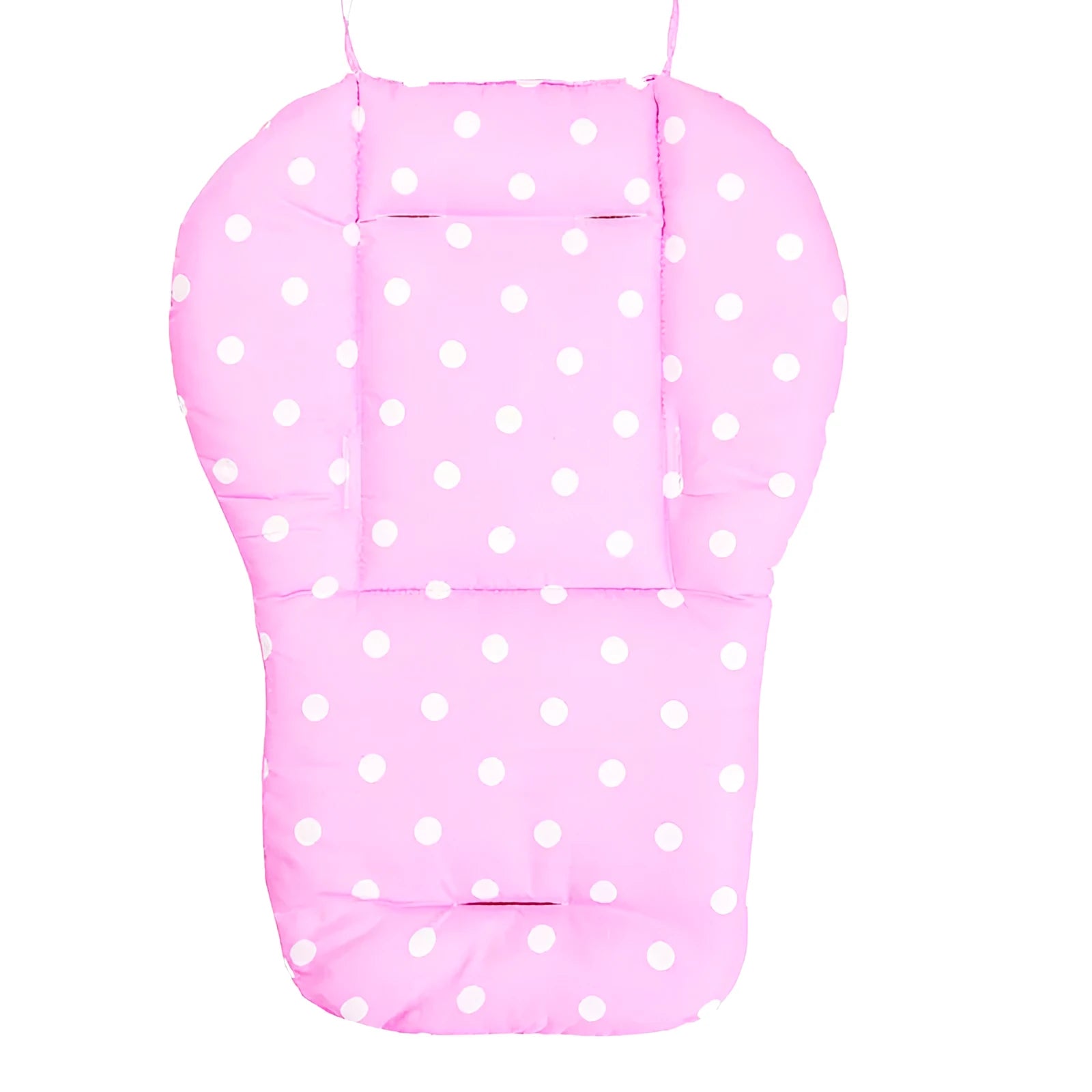 Cotton double-sided baby car mat cushion in five colours on a pram seat