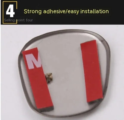 88mm stainless steel gear cover for car central controller modification in three colour options