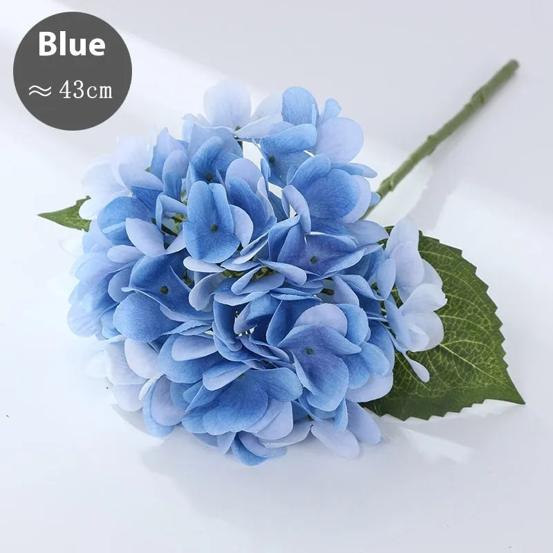 43cm tall white artificial silk flower pincushion decoration for weddings and photography.