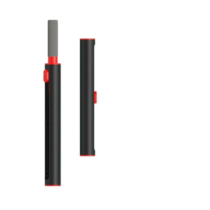 3-in-1 headphone cleaning pen with metal pick, sponge tip and brush for electronic device maintenance