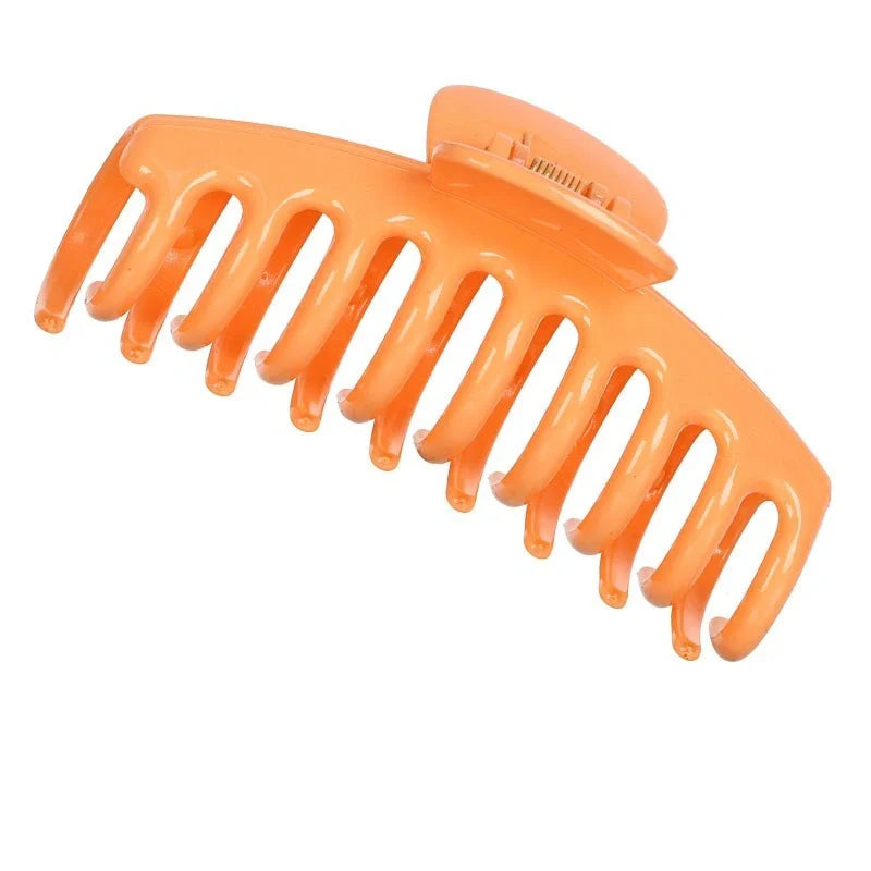 Candy-coloured ponytail clip hair accessory in assorted colours