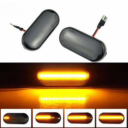Flowing water style side turn signal lamp for Skoda Octavia car fender