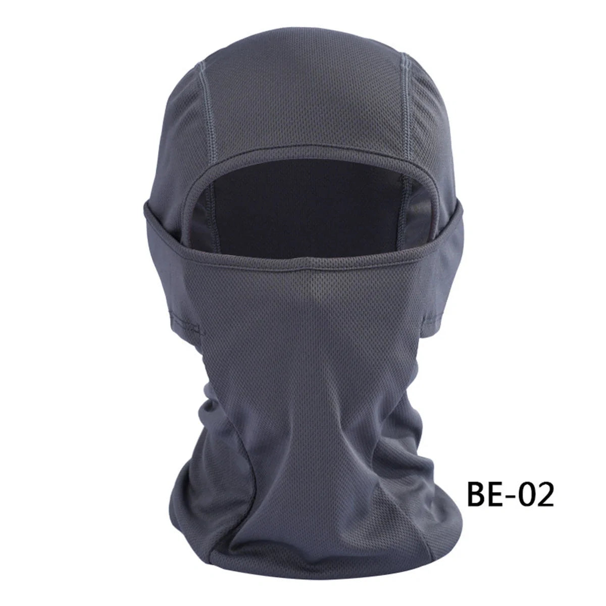 Breathable balaclava for tactical and outdoor activities in various colours