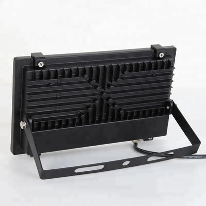 Black Angel Eyes 30W LED stadium projection light with aluminium alloy body and tempered glass lens