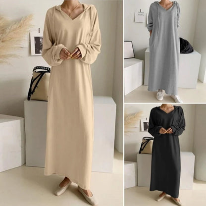 Stylish cotton shirtdress for women in khaki, grey, and black, perfect for any occasion.