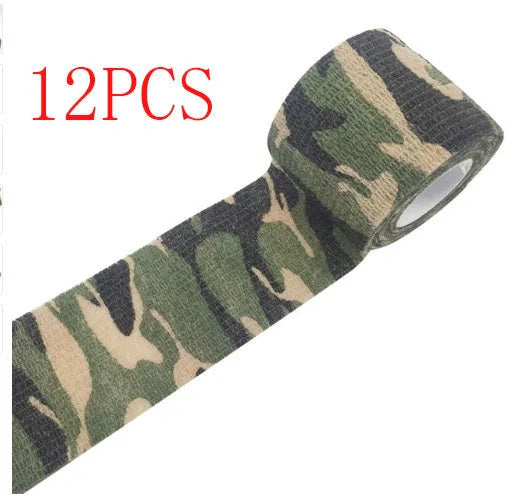 Self-Adhesive Camouflage Elastic Bandage for secure first aid support