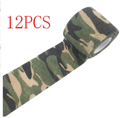 Self-Adhesive Camouflage Elastic Bandage for secure first aid support