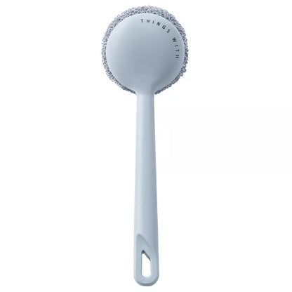 Nano Cleaning Scrubber Set in white and blue for kitchen decontamination