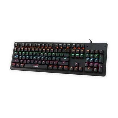 Mechanical Keyboard with Green Shaft and 87 Non-Punch Keys in various colors