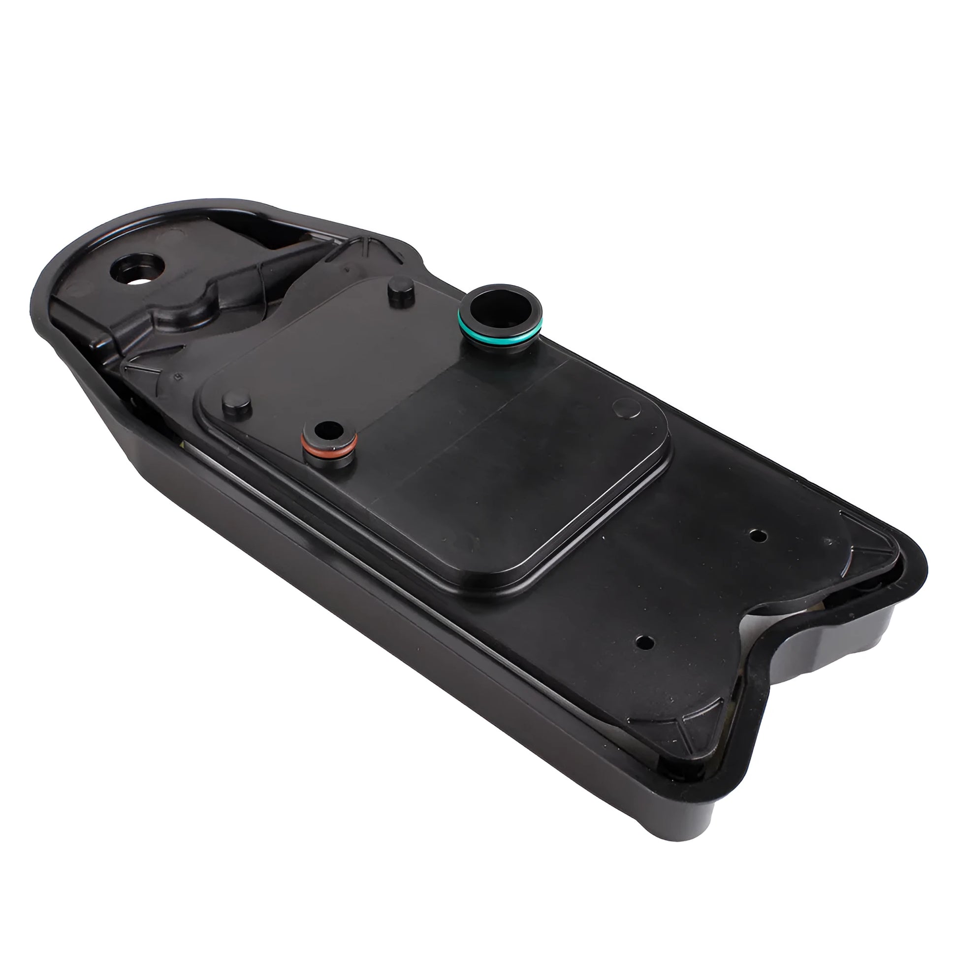 OFI068 black crankcase ventilation filter for Ram 6.7L Cummins diesel trucks.