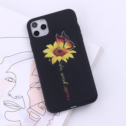 A selection of colourful TPU back cover cases for various Apple iPhone models.
