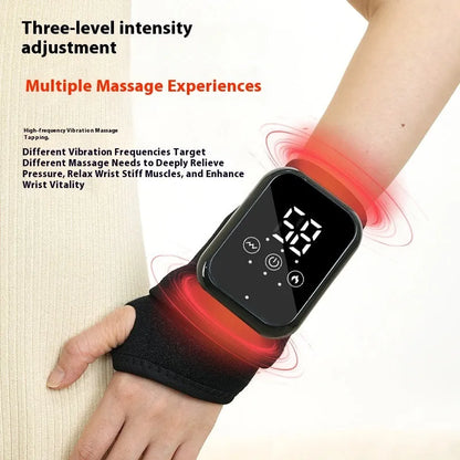 Electric heating ankle sleeve in black or grey colour with USB connection