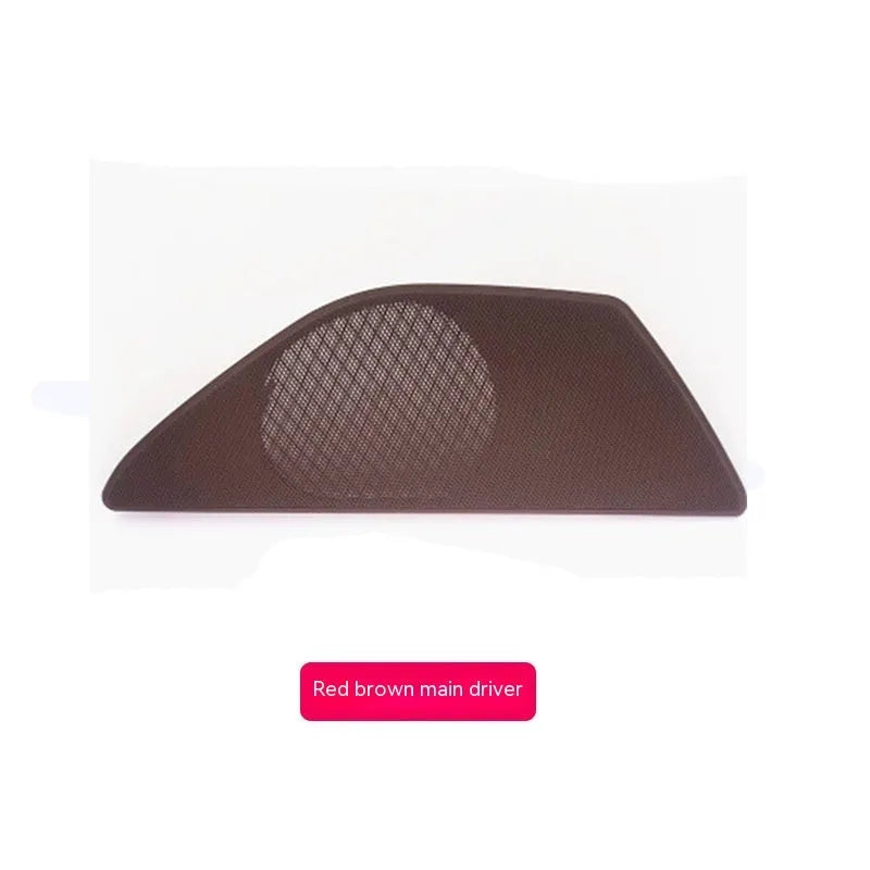 BMW 5 Series front door speaker cover in ABS PC plastic, shown in a selection of colours.
