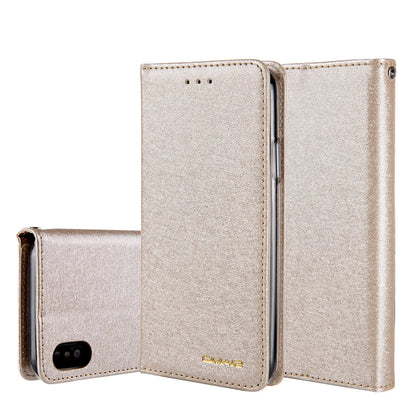 Black PU leather flip phone case for iPhone with open card holder slots