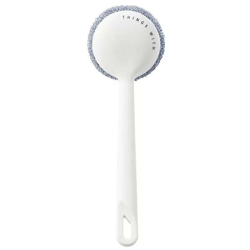 Nano Cleaning Scrubber Set in white and blue for kitchen decontamination