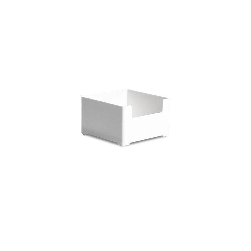 White ABS plastic combinable drawer sorting and finishing box for home organisation