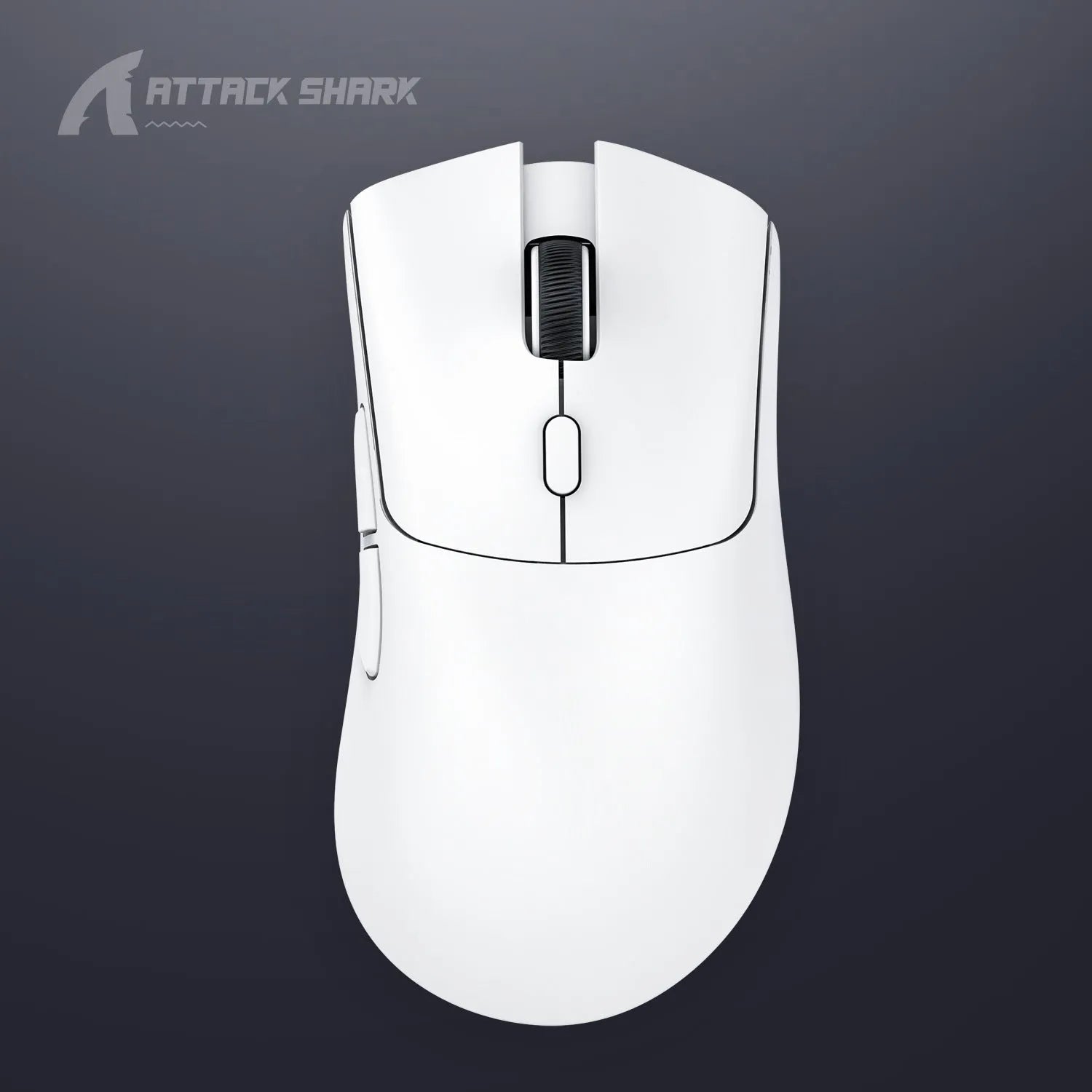 Attack Shark wireless Bluetooth mouse in black, white, or red colour options