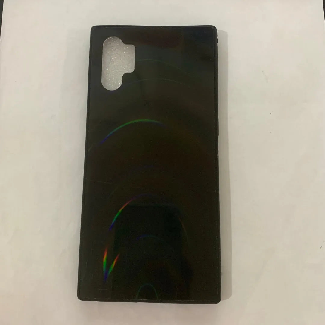 Rainbow mirror glitter phone case with slim-fit TPU PC acrylic back cover and precise cutouts