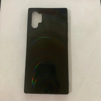 Rainbow mirror glitter phone case with slim-fit TPU PC acrylic back cover and precise cutouts