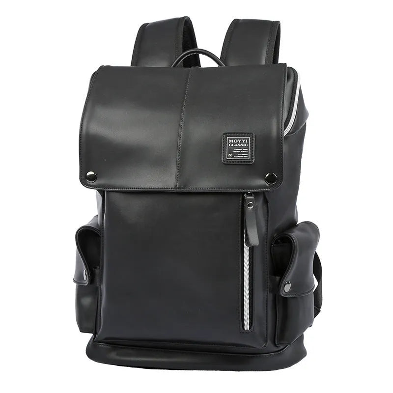 Square vertical crossbody bag in high quality PU with double root strap, car suture detail, 31x17x44cm, black or black and white