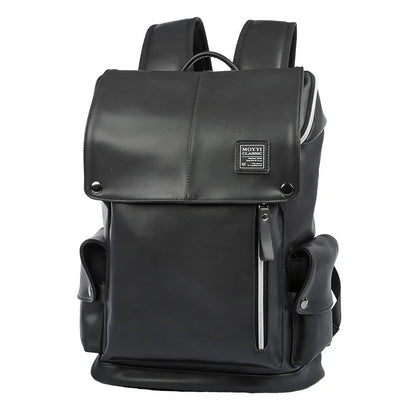 Square vertical crossbody bag in high quality PU with double root strap, car suture detail, 31x17x44cm, black or black and white