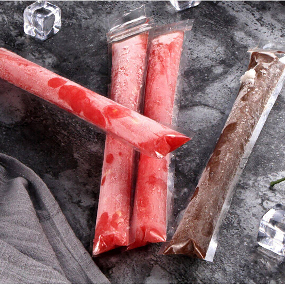 Premium handcrafted popsicle pouches for creating delicious frozen treats at home