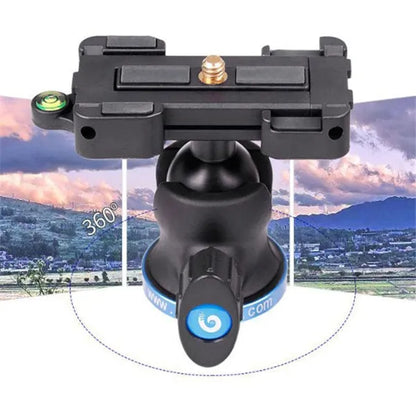 Black desktop smartphone tripod compatible with Apple iPhone and Huawei P30 models