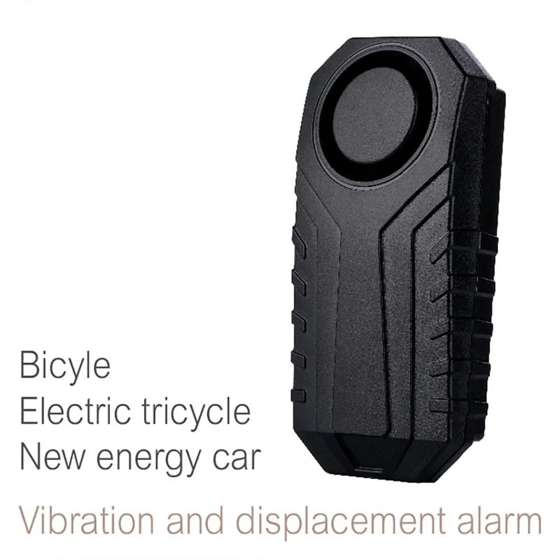 Electric vehicle remote alarm with black PC case and installation accessories