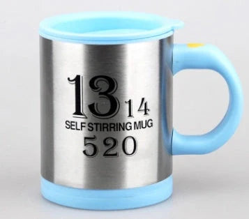 Automatic Stirring Electric Mug in various colors with 400ml capacity and leak-proof design