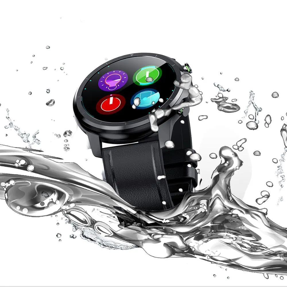LEMFO LF26 smart bracelet showing its 1.3-inch colour screen, worn on a wrist.