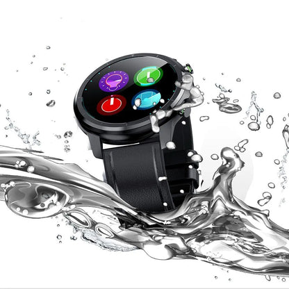 LEMFO LF26 smart bracelet showing its 1.3-inch colour screen, worn on a wrist.