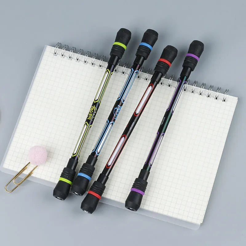 ABS plastic pen spinning training tool for finger flexibility exercises in various colour options