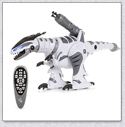 Intelligent remote control dinosaur robot toy with advanced features and interactive play modes