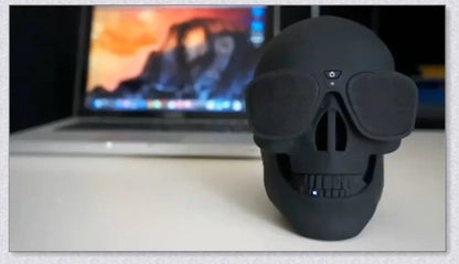 Skull Wireless Bluetooth Speaker with premium sound quality, Bluetooth connectivity, and long-lasting battery life