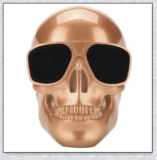 Skull Wireless Bluetooth Speaker with premium sound quality, Bluetooth connectivity, and long-lasting battery life
