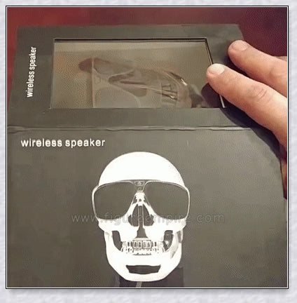 Skull Wireless Bluetooth Speaker with premium sound quality, Bluetooth connectivity, and long-lasting battery life