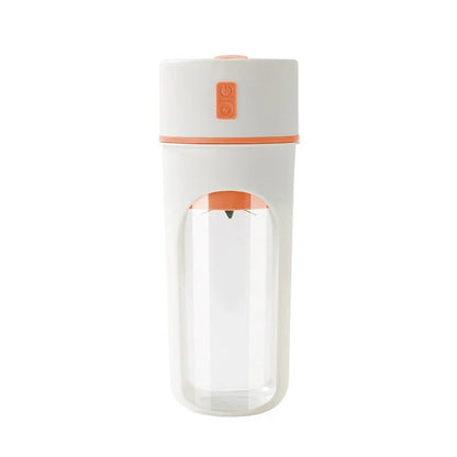USB rechargeable portable blender with food-grade plastic construction, powerful 200W motor, and intelligent safety features for blending smoothies, juices, and shakes on the go