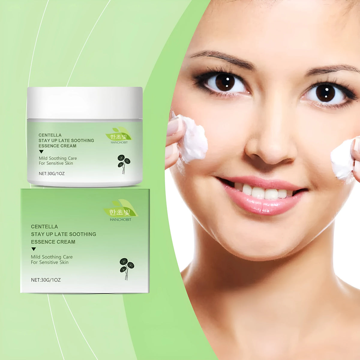 Centella Asiatica Soothing Cream 30g facial moisturiser tube