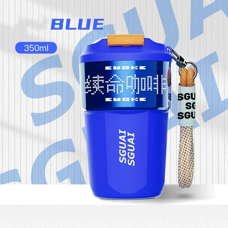 316 stainless steel Japanese style portable coffee cup with 50ml capacity in multiple colours