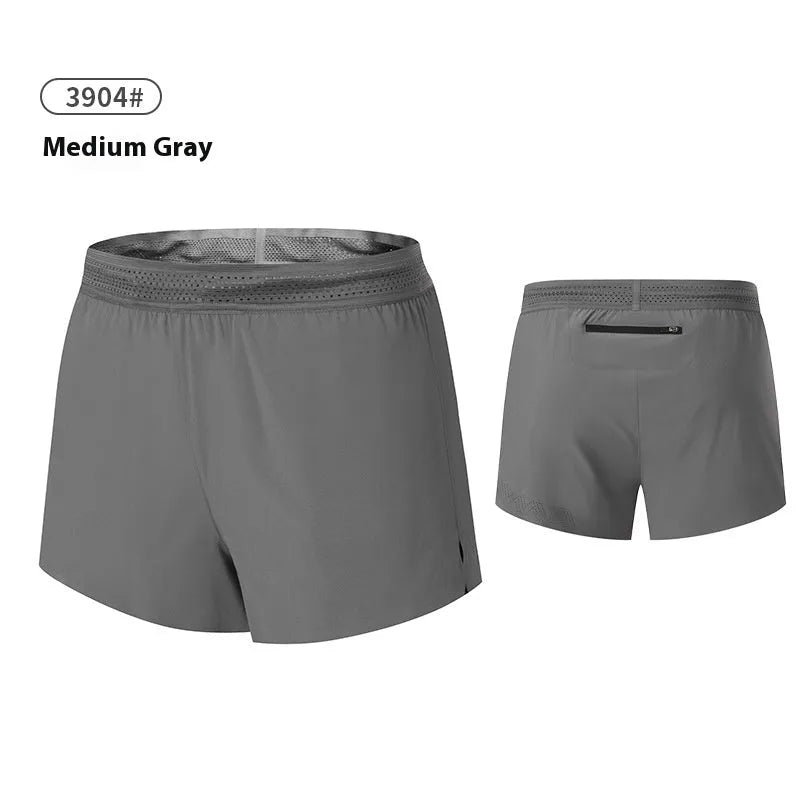 Men's solid-colour polyester basketball shorts with a low-rise waistband, shown in a selection of available colours.